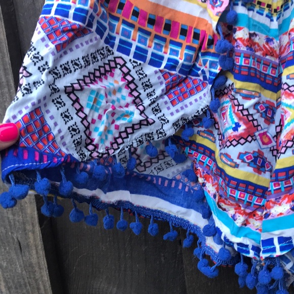 Rainbow Pom Pom shorts - Picture 4 of 8